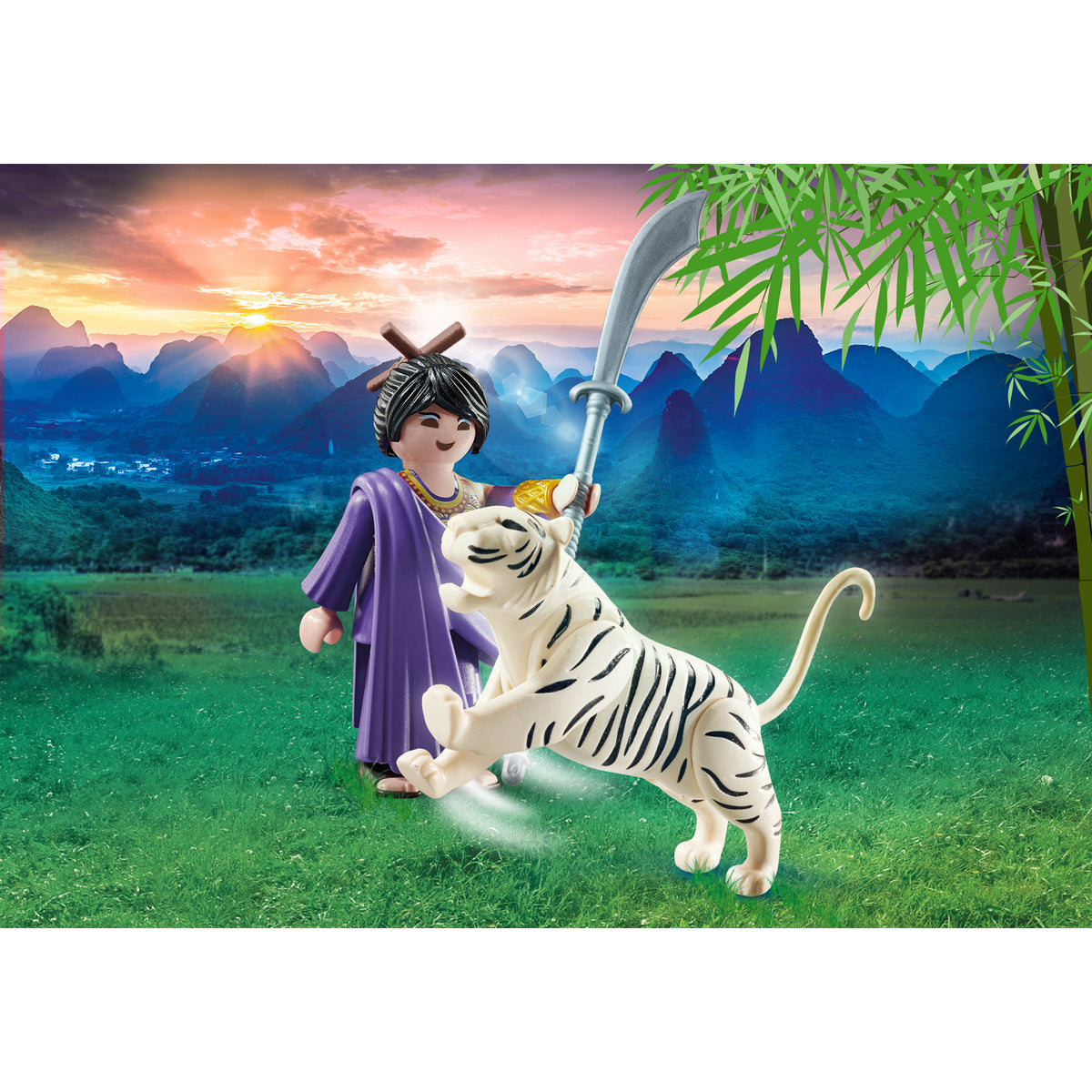 Playmobil Special Plus Fighter With Tiger