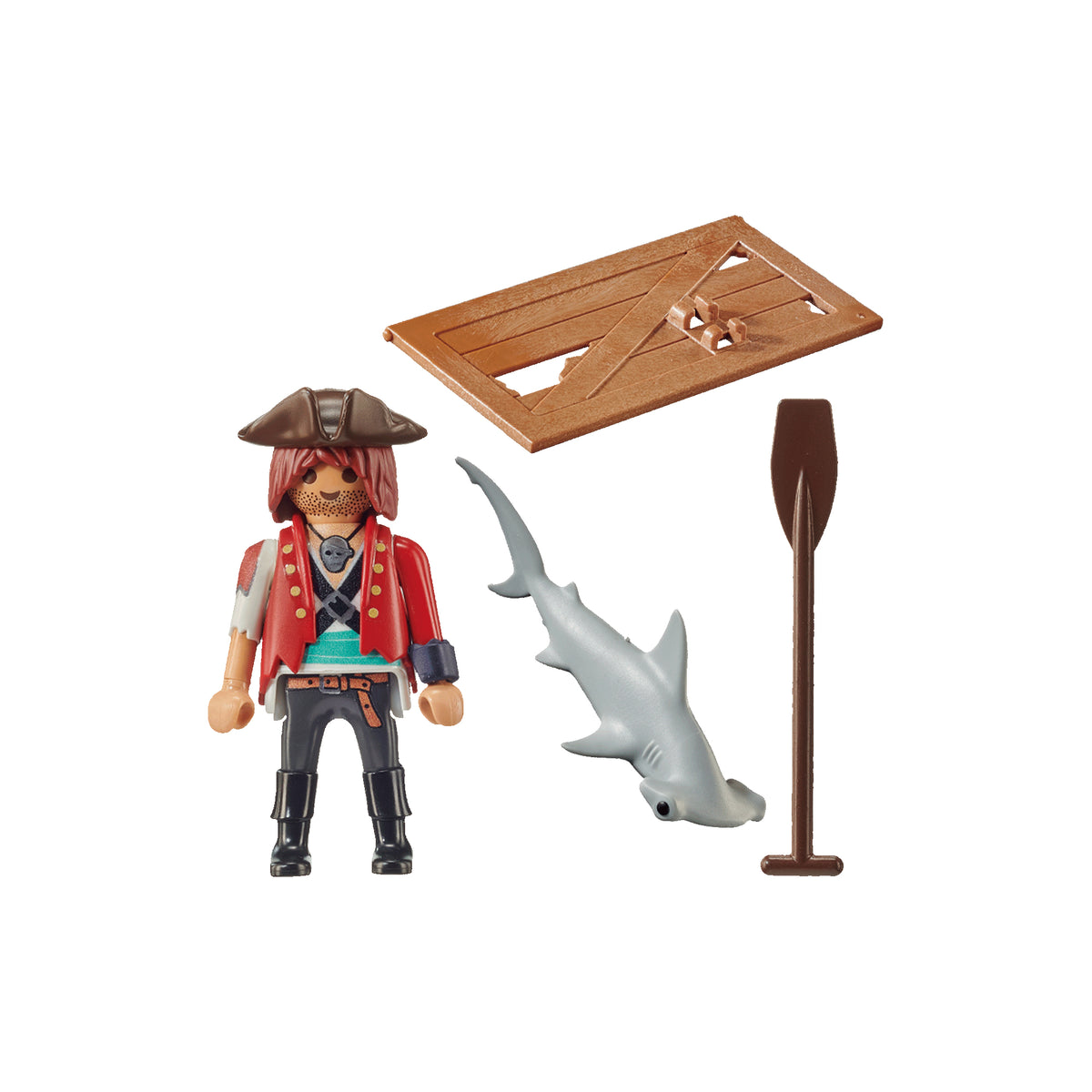 Playmobil Special Plus Pirate With Raft – Animal Kingdoms Toy Store