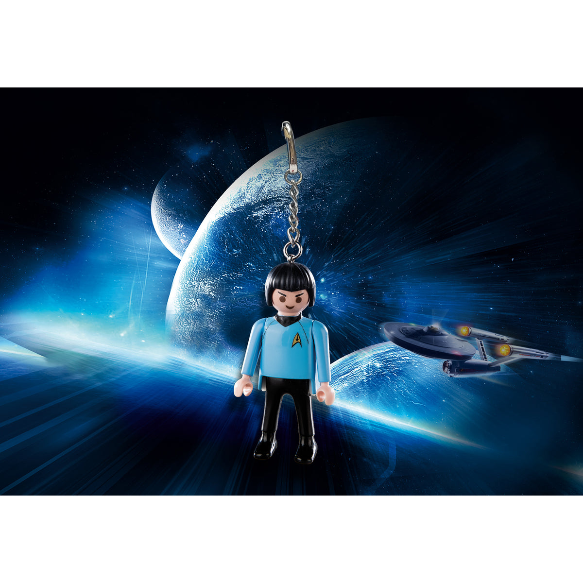 Playmobil Mr Spock Keychain