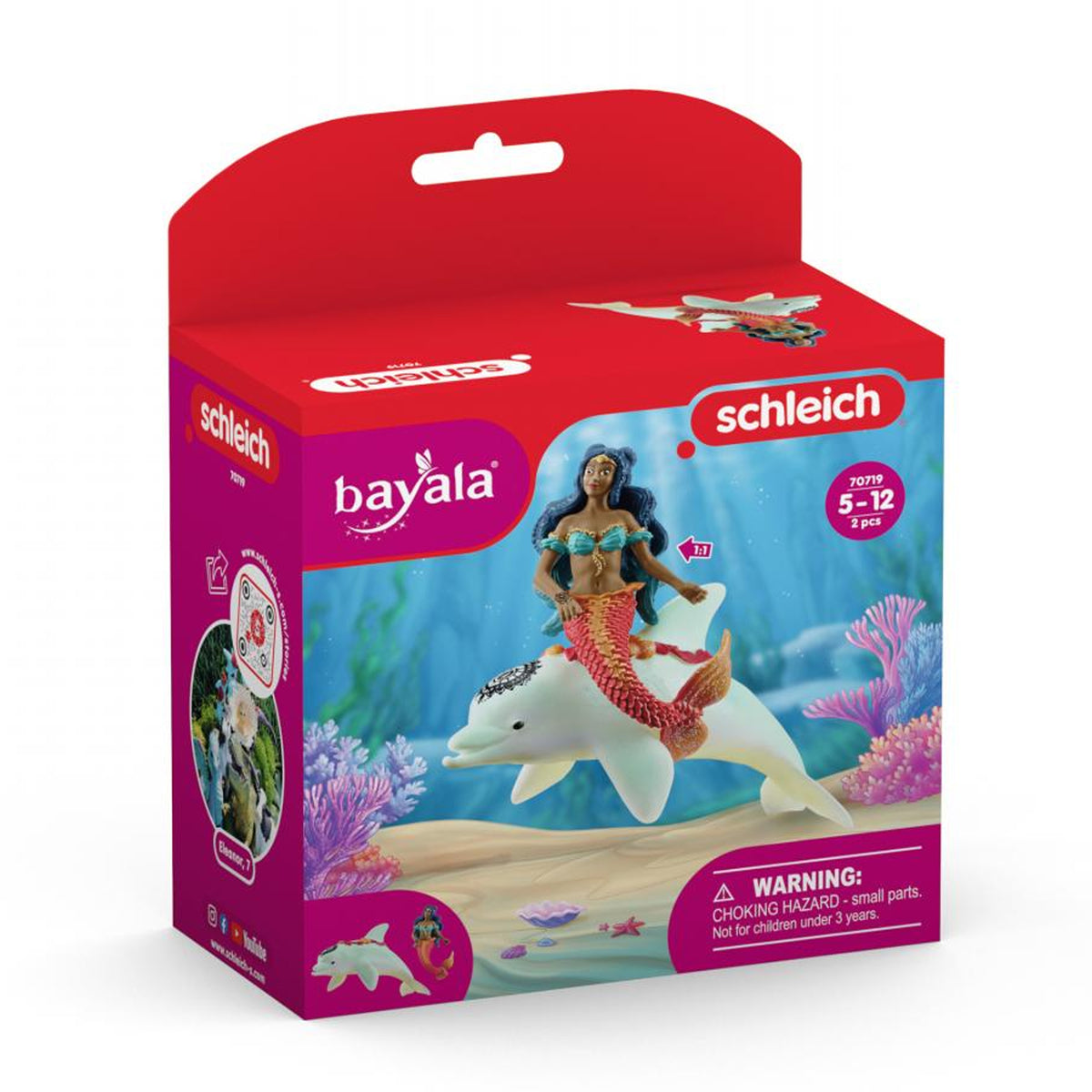 Schleich Isabelle on Dolphin