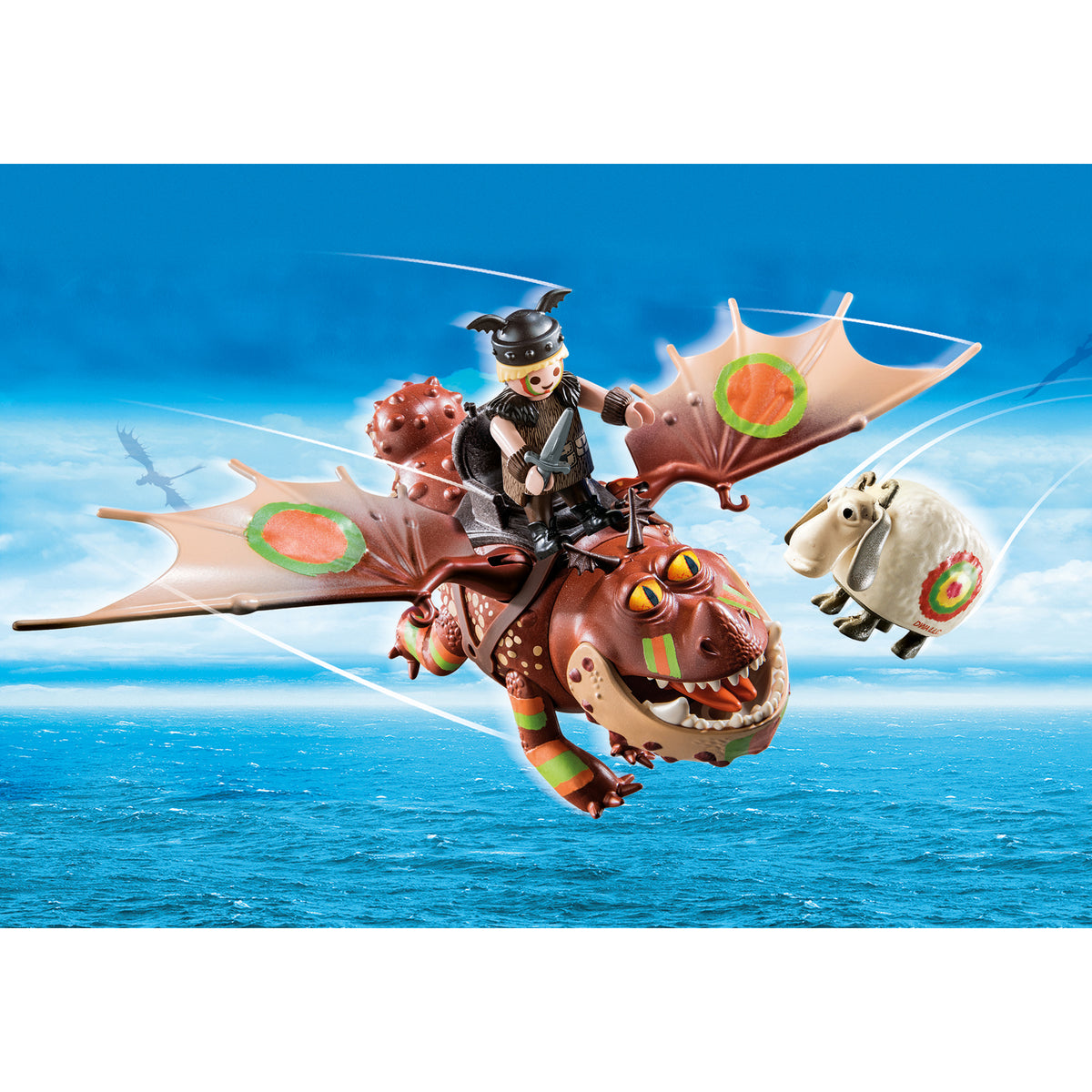 Playmobil Dragon Racing Fishlegs and Meatlug