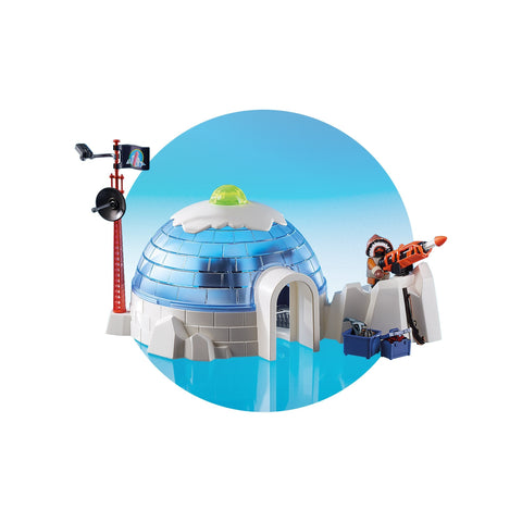 Playmobil Exclusive Arctic Expedition Heatquarters-9055-Animal Kingdoms Toy Store