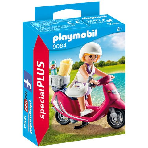 Playmobil Special Plus Beachgoer with Scooter