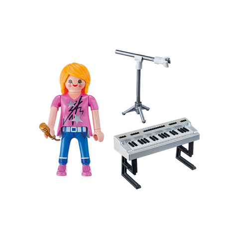 Playmobil Special Plus Singer with Keyboard and Microphone-9095-Animal Kingdoms Toy Store