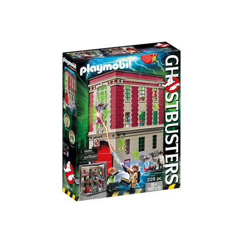Playmobil Ghostbuster Firehouse-9219-Animal Kingdoms Toy Store