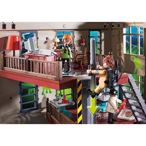 Playmobil Ghostbuster Firehouse-9219-Animal Kingdoms Toy Store