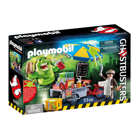 Playmobil Ghostbuster Slimer & Hotdog Stand-9222-Animal Kingdoms Toy Store