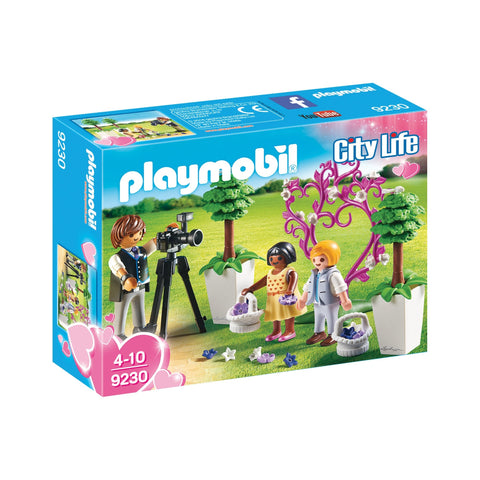 Playmobil City Life Flower Kid And Photographer-9230-Animal Kingdoms Toy Store