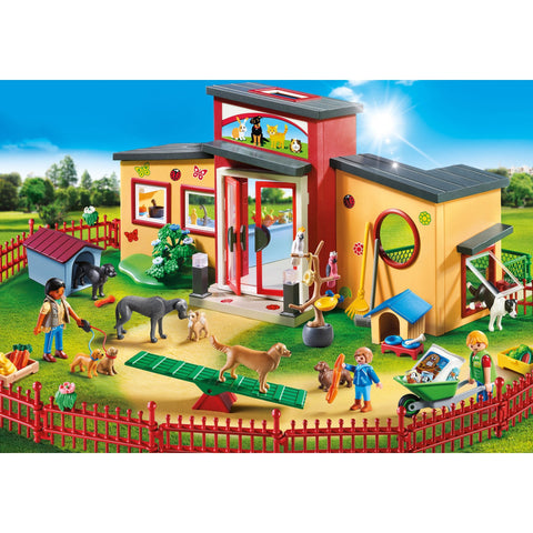 Playmobil Tiny Paws Pet Hotel-9275-Animal Kingdoms Toy Store