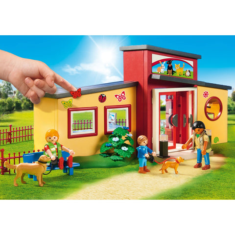 Playmobil Tiny Paws Pet Hotel-9275-Animal Kingdoms Toy Store