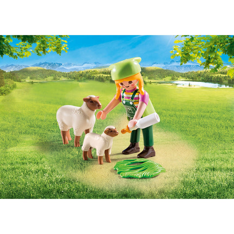 Playmobil Special Plus Farmer With Sheep-9356-Animal Kingdoms Toy Store