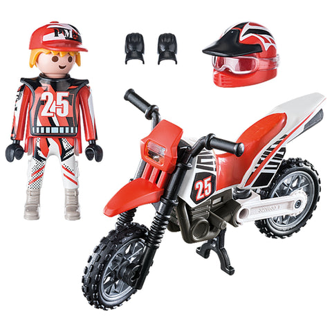 Playmobil Special Plus Motocross Driver-9357-Animal Kingdoms Toy Store