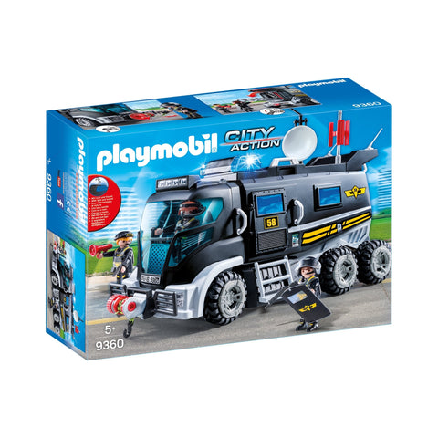 Playmobil Tactical Unit Truck-9360-Animal Kingdoms Toy Store