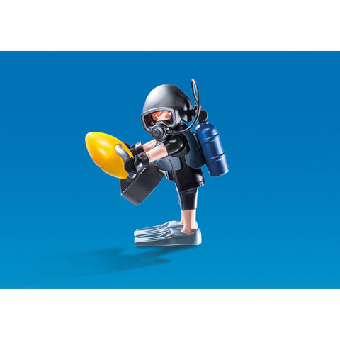Playmobil Tactical Unit Helicopter-9363-Animal Kingdoms Toy Store