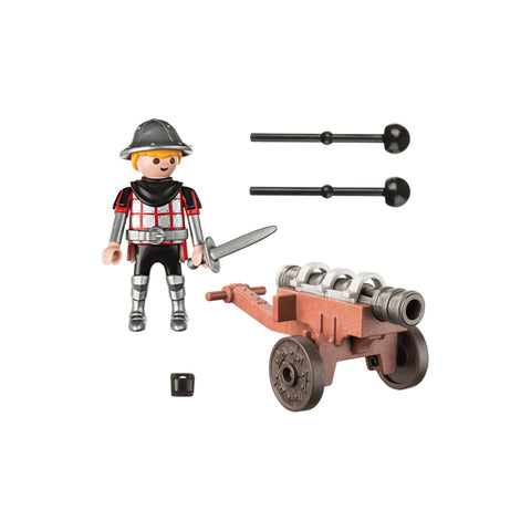 Playmobil Special Plus Knight With Cannon-9441-Animal Kingdoms Toy Store