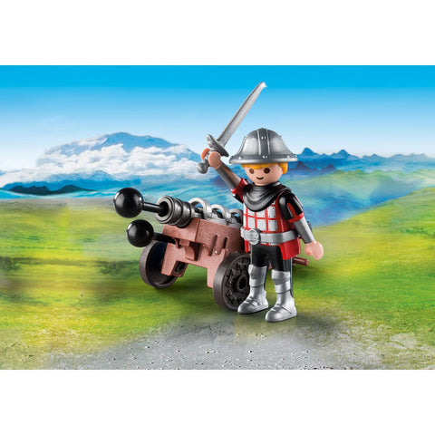 Playmobil Special Plus Knight With Cannon-9441-Animal Kingdoms Toy Store