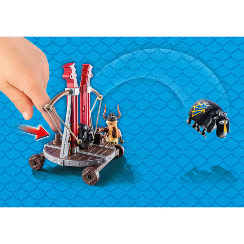 Playmobil Dragon Racing Gobber the Belch with Sheep Sling
