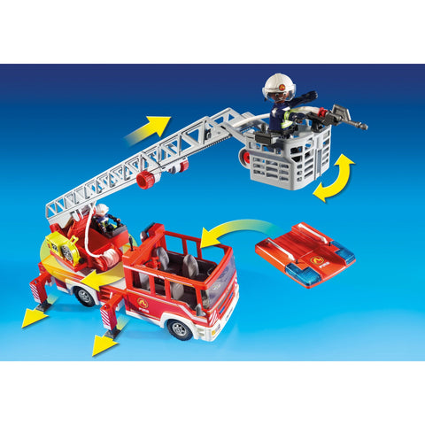 Playmobil City Action Fire Ladder Unit-9463-Animal Kingdoms Toy Store