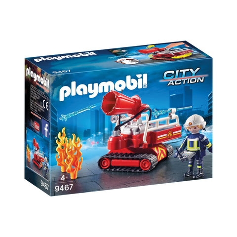 Playmobil City Action Fire Water Cannon-9467-Animal Kingdoms Toy Store