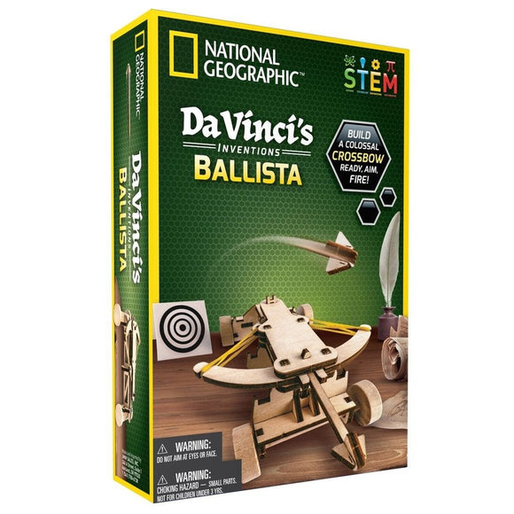 National Geographic DaVinci Inventions Ballista-NGDAVBAL-Animal Kingdoms Toy Store