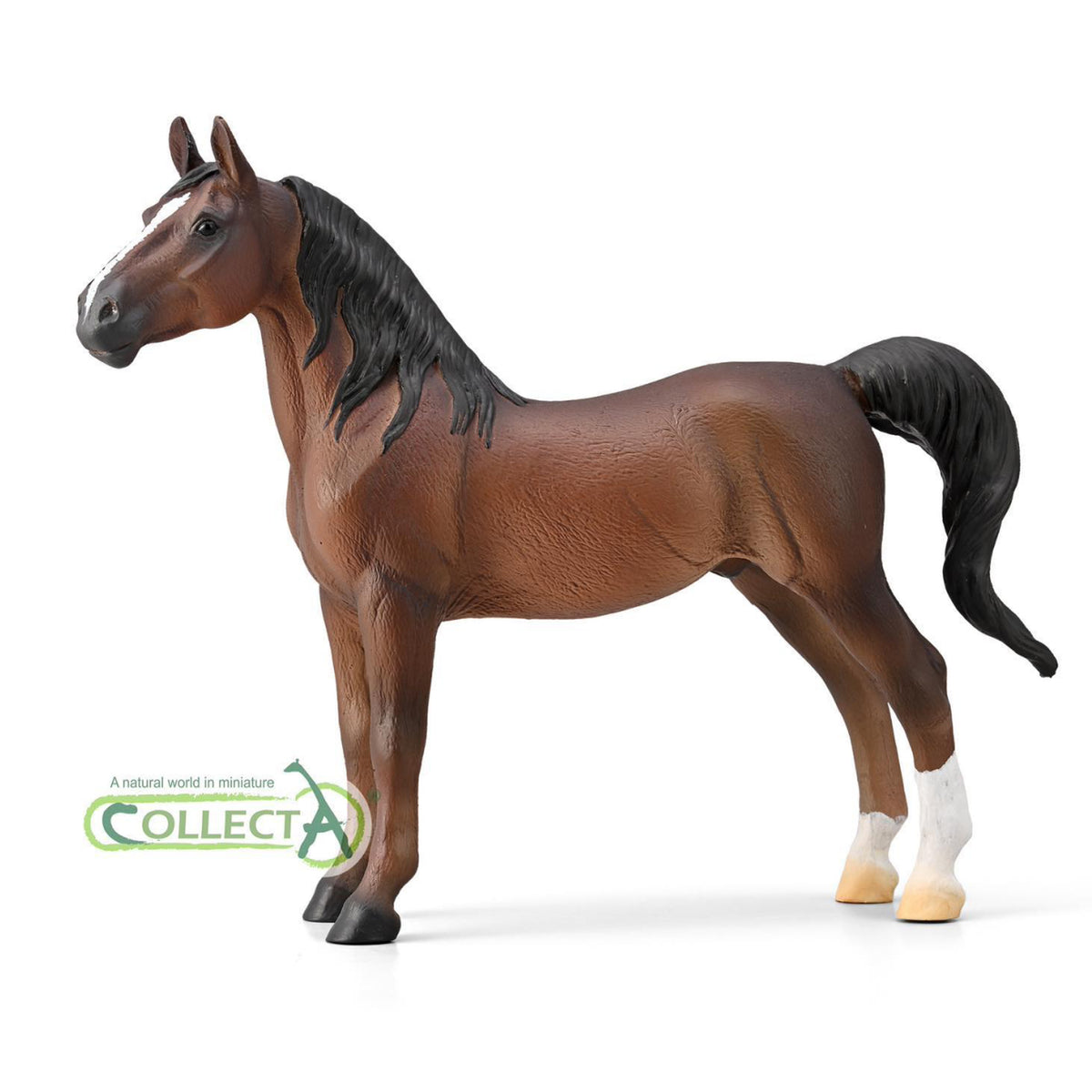 CollectA American Saddlebred Stallion Liver Chestnut
