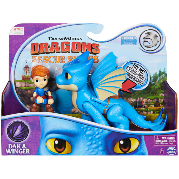 Dreamworks Dragons Rescue Riders - Winger & Dak