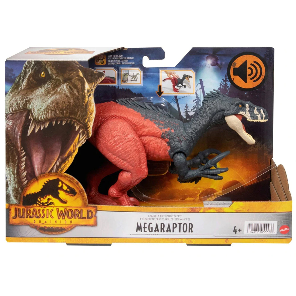 Jurassic World Roar Strikers Megaraptor
