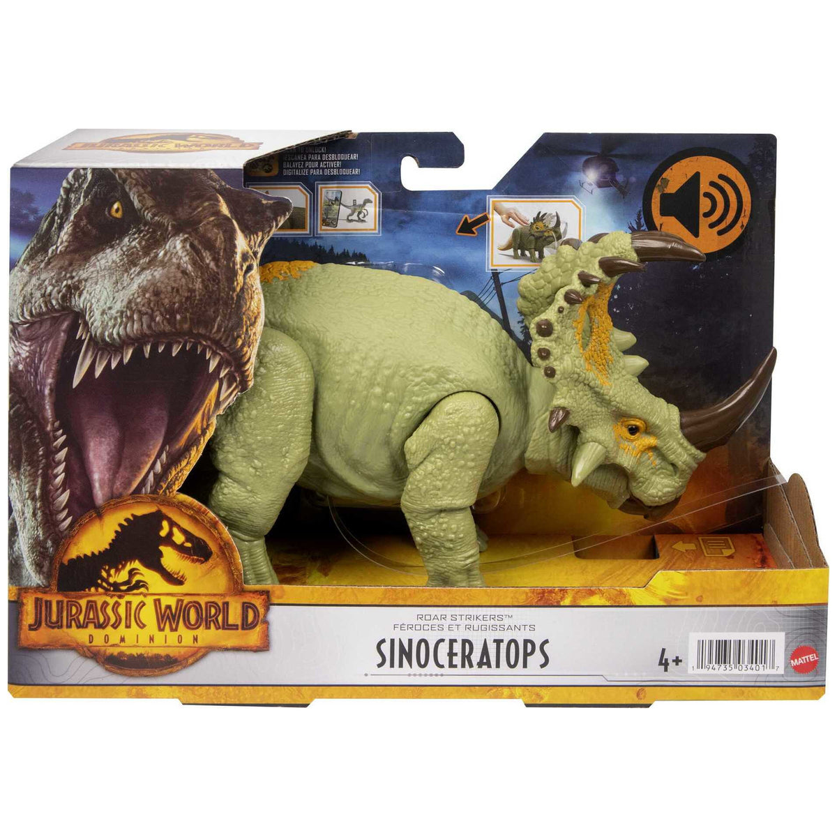 Jurassic World Roar Strikers Sinoceratops