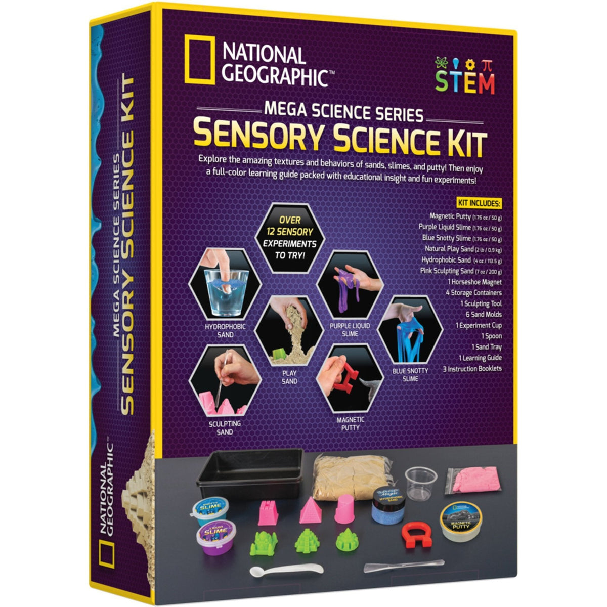 National Geographic Mega Sensory Science Kit-NGMEGASENS-Animal Kingdoms Toy Store