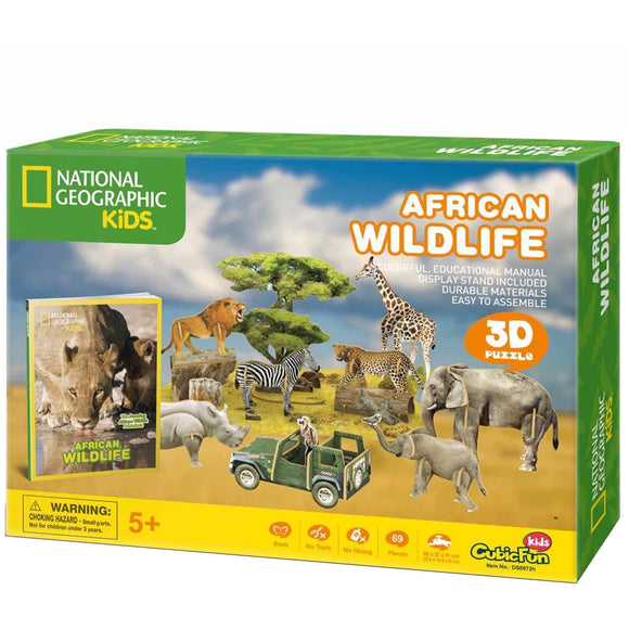 National Geographic Kids African Wildlife 3D