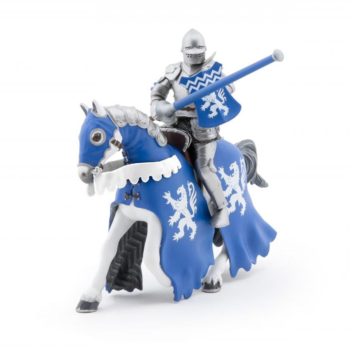 Papo Knights Horse with Lance Blue