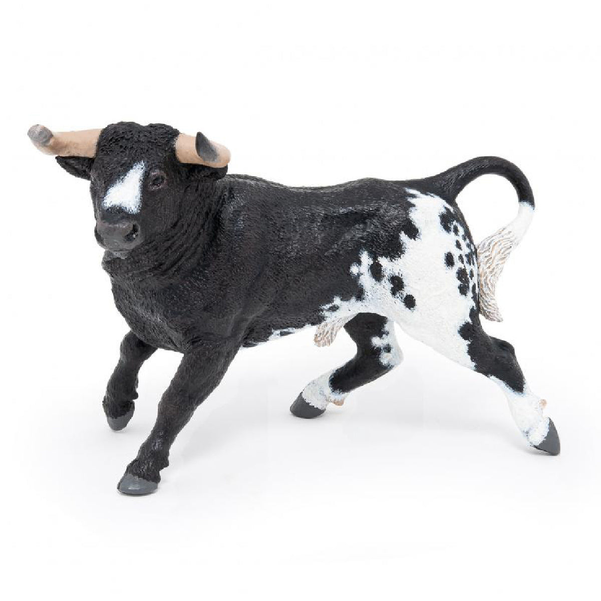Papo Spanish Bull Black and White