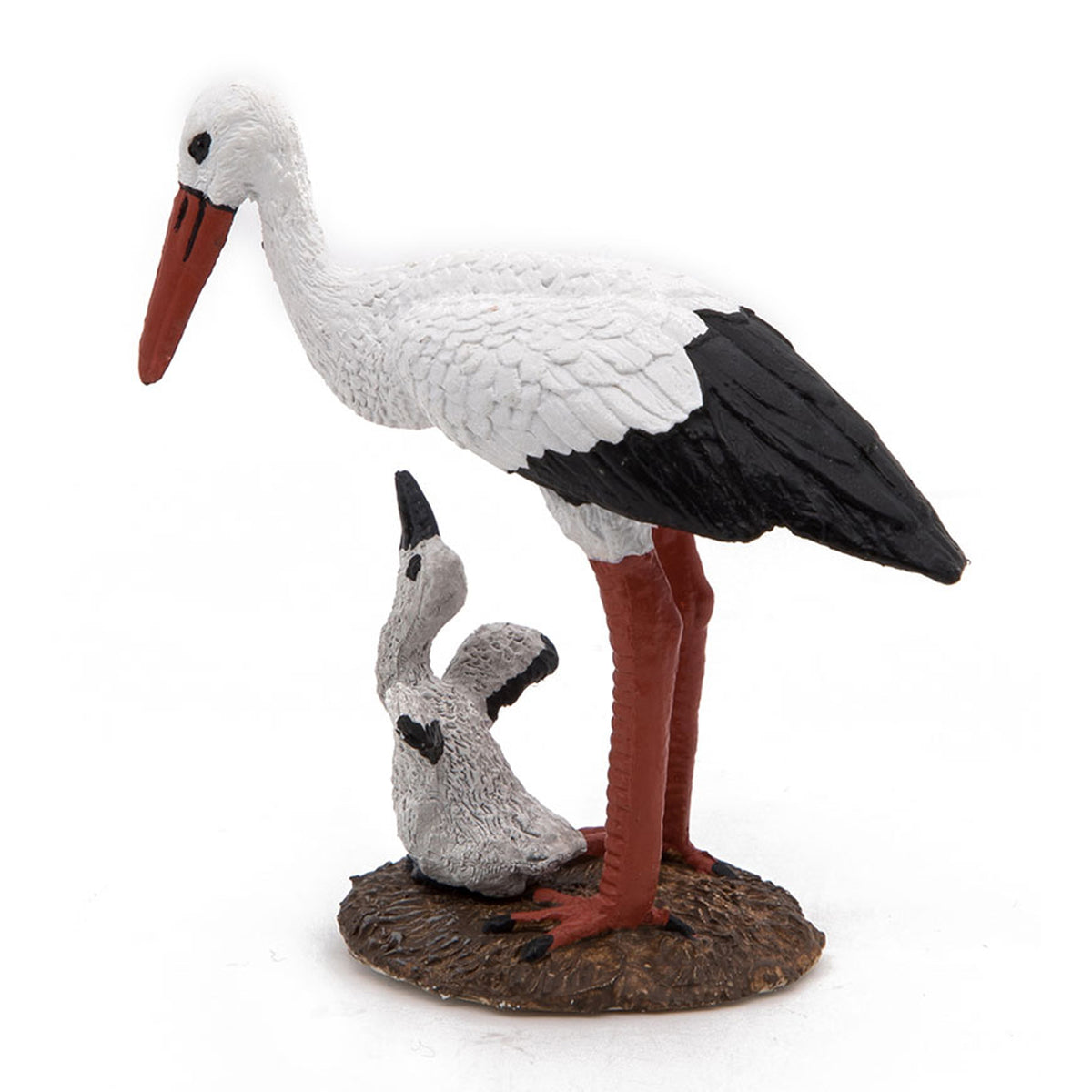 Papo Stork And Baby Stork