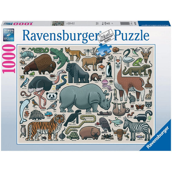 Ravensburger You Wild Animal 1000pc-RB16807-1-Animal Kingdoms Toy Store