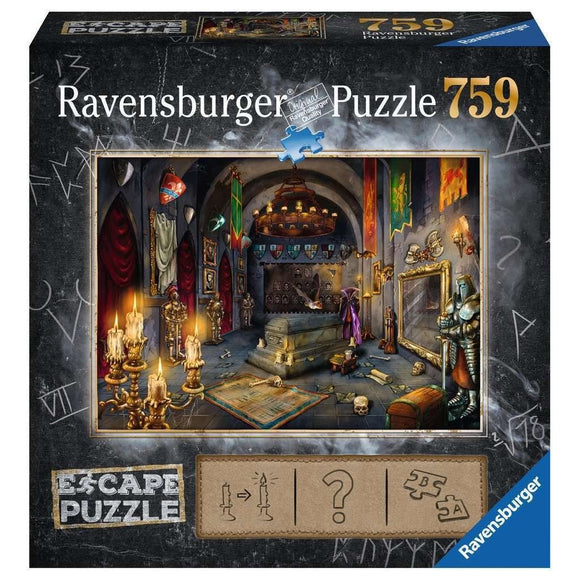 Ravensburger Escape 6 Vampire Castle Puzzle 759pc-RB19961-7-Animal Kingdoms Toy Store