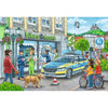 Ravensburger Police at Work! 2x24pc Puzzle-RB05031-4-Animal Kingdoms Toy Store