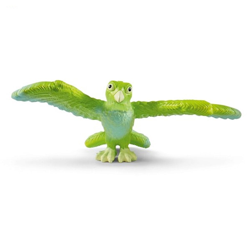 Schleich Surah with Parrot Kuack-70584-Animal Kingdoms Toy Store