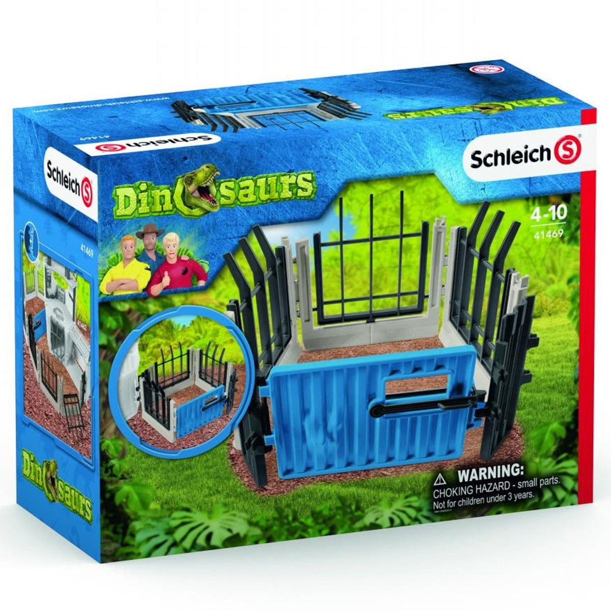 Schleich Extend-A-Fence Dinosaur Fence-41469-Animal Kingdoms Toy Store