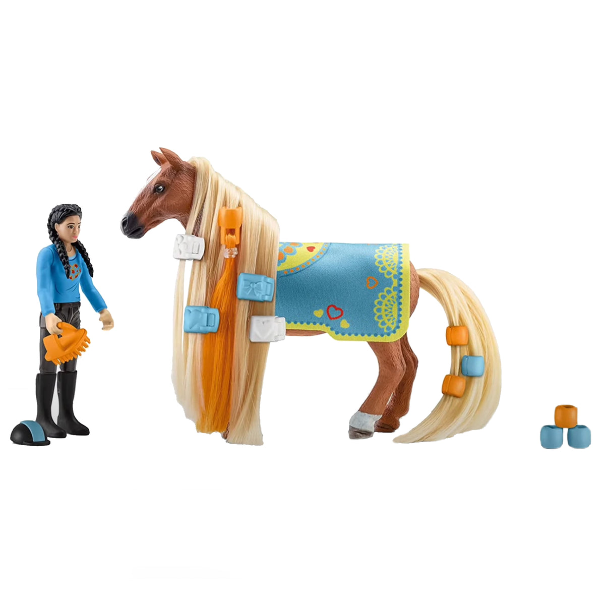 Schleich Beauty Starter Set Kim & Caramelo