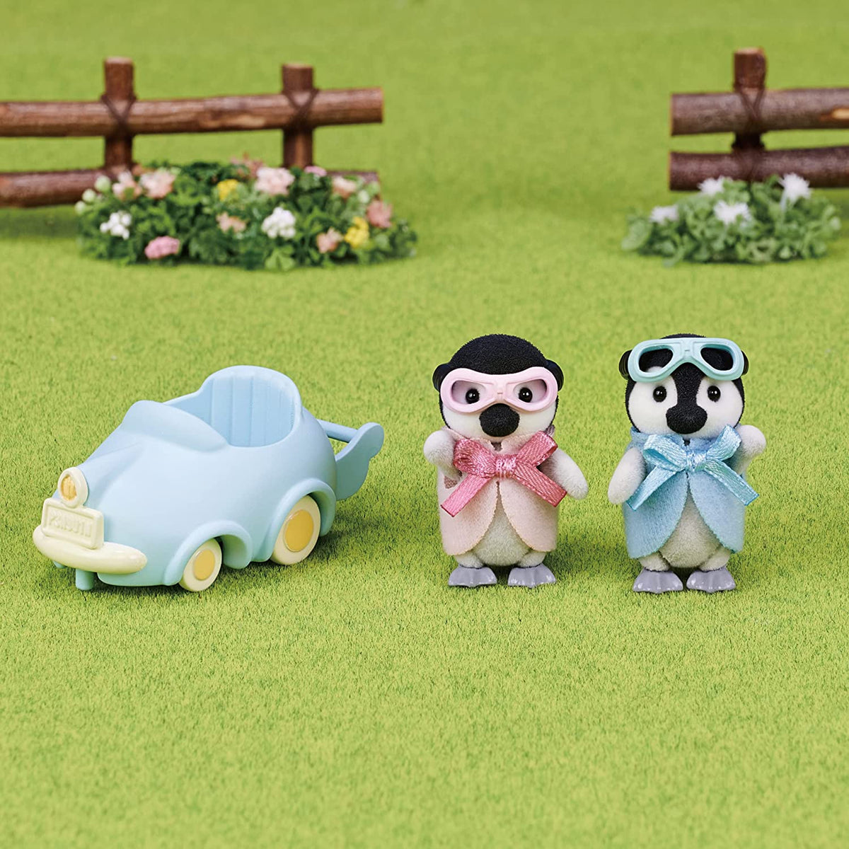 Sylvanian Families Penguin Babies Ride n Play