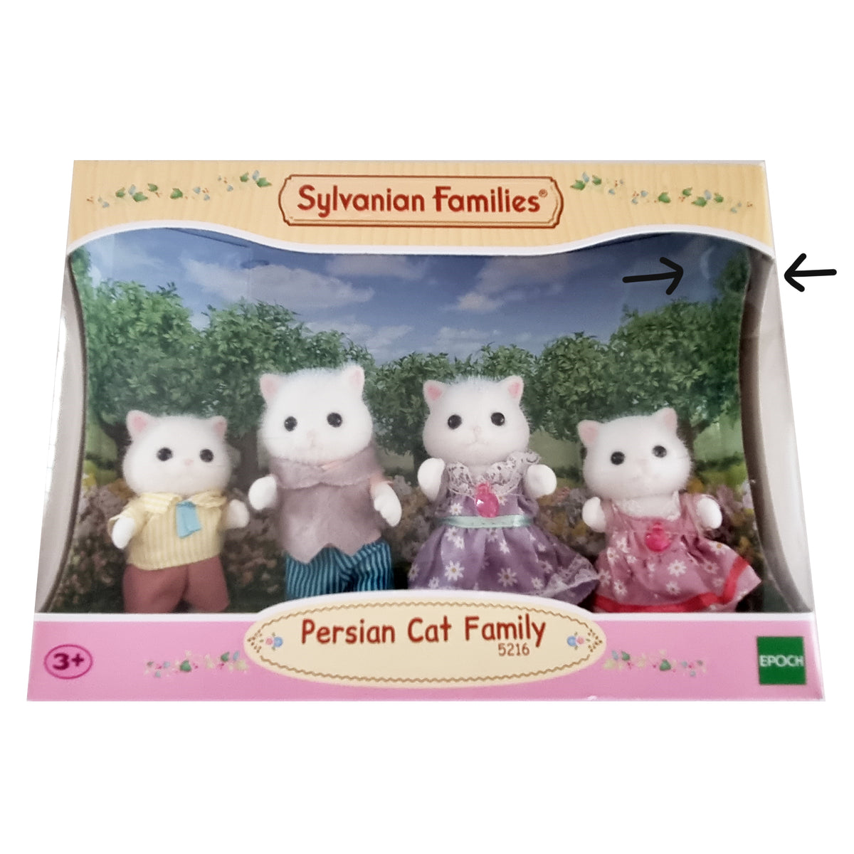 Sylvanian Families Persian Cat Family