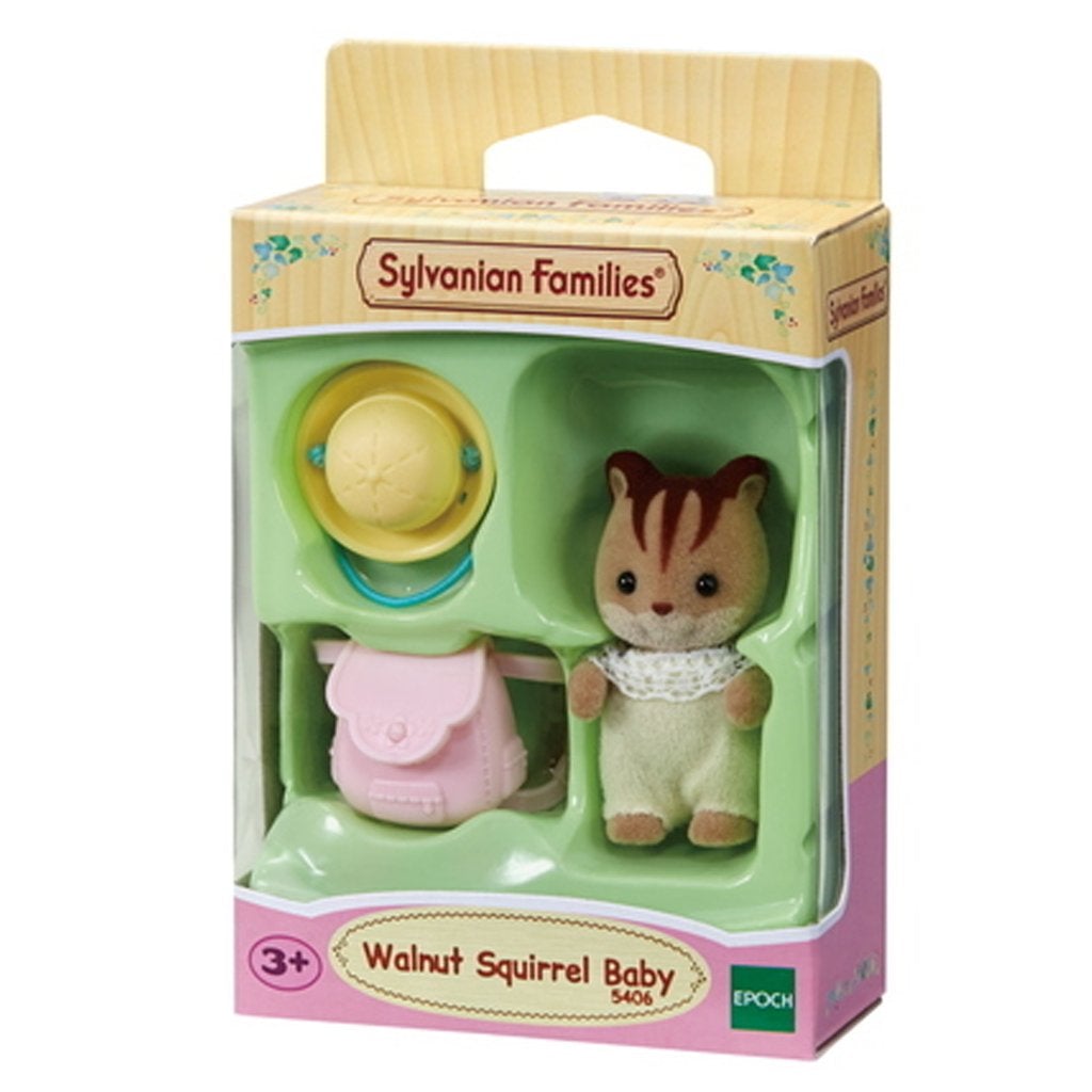 Sylvanian Families Walnut Squirrel Baby-5065-Animal Kingdoms Toy Store