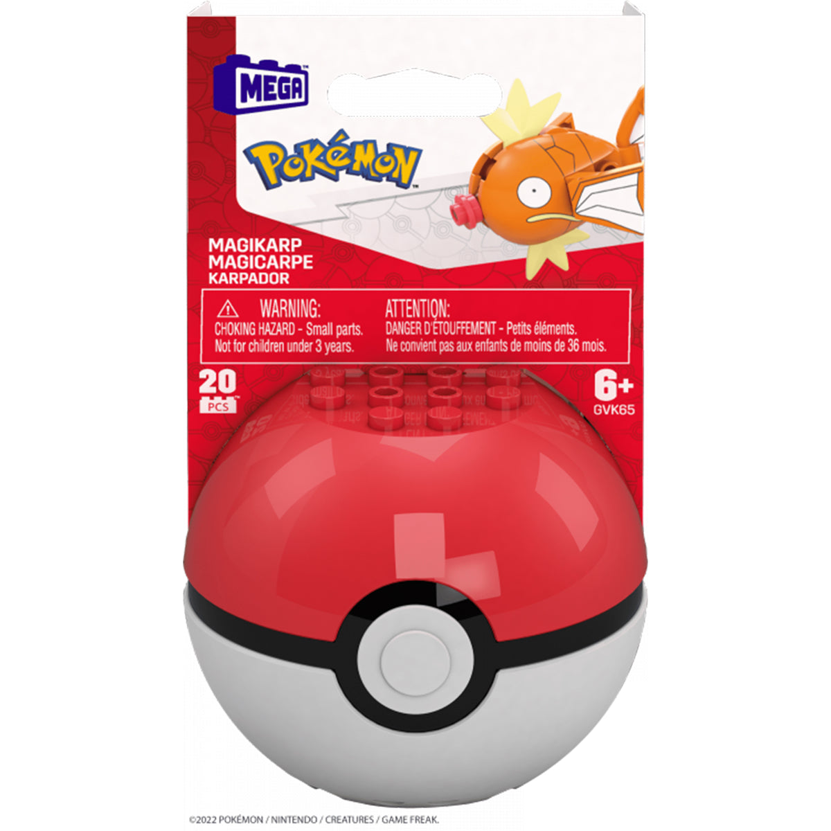 Mega Construx: Poke Ball Set - Magikarp