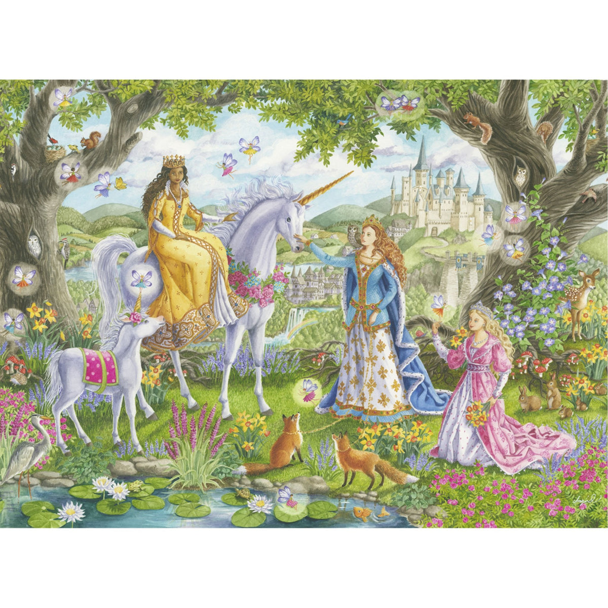 Ravensburger Princess Party Puzzle 100pc Puzzle - AnimalKingdoms.co.nz ...