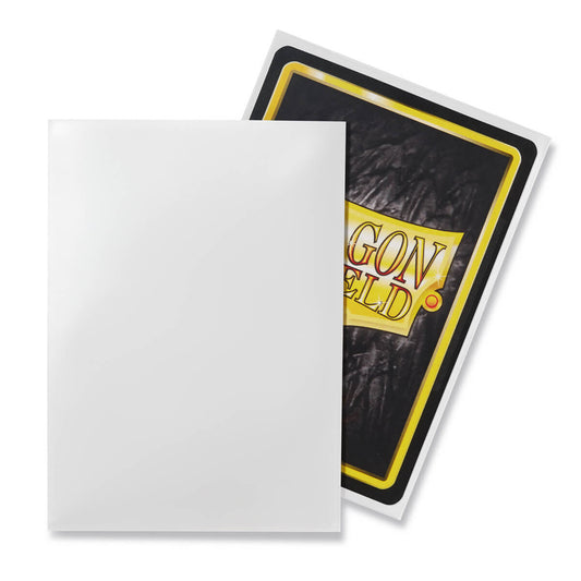 Dragon Shield Sleeves - White Classic - 100 Pack