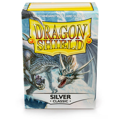Dragon Shield Sleeves - Silver Classic - 100 Pack