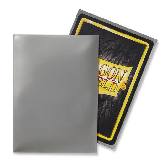 Dragon Shield Sleeves - Silver Classic - 100 Pack
