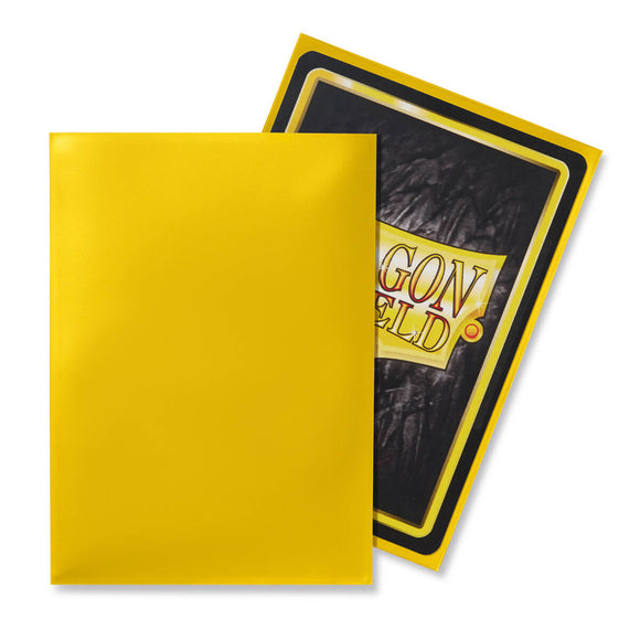 Dragon Shield Sleeves - Yellow Classic - 100 Pack