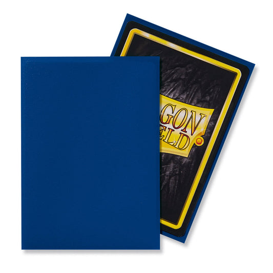 Dragon Shield Sleeves - Blue Matte - 100 Pack