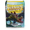 Dragon Shield Sleeves - Green Matte - 100 Pack
